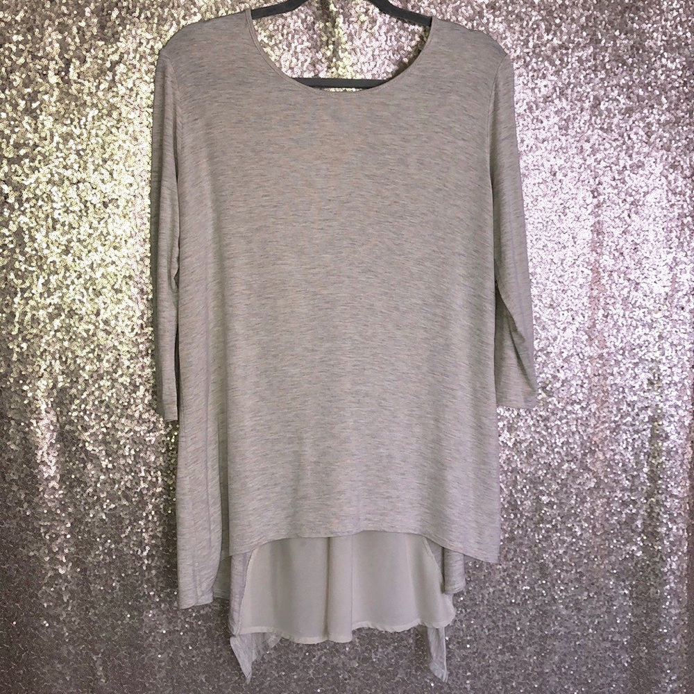Pebble & Stone Ruffle Tunic
